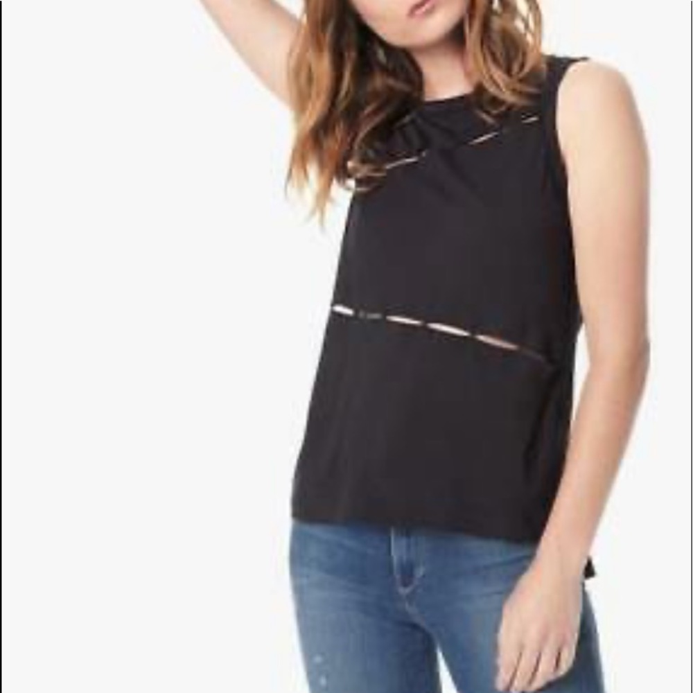 Joe’s Jeans Karla Slit Tee Tank NWT XS